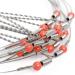 Stainless Steel Fishing Leaders with Swivel Snaps - 20pcs - Buy Online on GoSupps.com