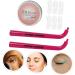 FRCOLOR 1 Set Eye Makeup Aid Eyelash Stencils Eyelash Stamp Eye Makeup Tool Lower Eyeliner Stamp Tool Lash Stamp for Lower Lashes Reusable Eyelash Stencil Bottom Lashes Stamps 12.00X3.50X2.50CM - Buy Online on GoSupps.com