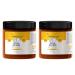 RaGaNaturals Tropical Bliss Hand and Body Cream Mango Butter Body Cream with Argan and Avocado Oil - Plant Based All Natural Women Men Babies and Kids - 8 Fl Oz Pack of 2