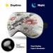 Japanese Carp Fish Sleep Mask Light Blocking Eye Cover with Adjustable Strap | Comfortable Sleep Shade - Buy Online on GoSupps.com
