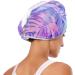 Buy Tropical Plants Flowers Hair Towels - Super Absorbent 2 Pack for Quick Drying | Hair Turbans with Button Wrap for Women & Girls - International Shipping Available - Buy Online on GoSupps.com