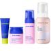 Evereden Kid Daily Routine Face Wash Face Cream SPF 30 & Body Wash: Cool Peach | Made With Clean and Non-toxic Ingredients | Gentle Skin Care for Kids
