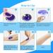 Hair Removal Waxing Kit with Wax Warmer, 4 Hard Wax Beans, 10 Applicator Sticks - Painless At-Home Waxing for Full Body, Face, Eyebrows, Bikini - Women & Men (White1) - Buy Online on GoSupps.com