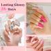 ROSALIND Gel Nail Polish Kit - 48W UV Light 60 Colors Base & Top Coats - DIY Nail Art Starter Set for Christmas - Buy Online on GoSupps.com