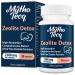 69 000 MG Zeolite Detox Activated Charcoal Liver Cleanse and Detox Full Body Detox Cleanse Fast Detox Natural Toxins Remove Milk Thistle Extract and Bentonite Clay for Heavy Metal Detox-90 Caps 90 Count (Pack of 1)