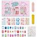 144Pcs Kids Press on Nails - Children Girls Short Artificial Fake Nails - No Fading Full Cover Acrylic Nails - Fruit Design - Quick & Easy Stick On - Cute Gift for Kids Nail Decoration - Buy Online on GoSupps.com