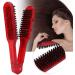 Plywood Comb Hair Straightening Tool - V-Shape Styling Straightener for Home & Barber Shop | Red - Buy Online on GoSupps.com