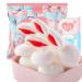 marshmallows large vegan marshmallows marshmallow candy500g Strawberry Flavoured Cotton Candy Pack of about 80