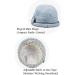 CACUSS Women's Foldable Floral Bucket Hat with Bowknot - Blue | Stylish Sun Protection - Buy Online on GoSupps.com