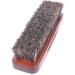 Shoe Brush Natural Wood Bristle Horse Hair Shoe Boot Brush Polish Brush Leather Boots Cleaner Care Brush(17x2cm) - Buy Online on GoSupps.com