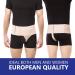 TOROS-GROUP Hernia Belt Support for Inguinal Hernias - X-Small Black Truss | Comfortable & Effective Relief International Shipping Available - Buy Online on GoSupps.com