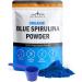 Organic Blue Spirulina Powder - 100% Pure Superfood from Blue-Green Algae, Natural Food Coloring for Smoothies & Protein Drinks - Non GMO, Gluten-Free, Dairy-Free, Vegan + USDA Certified, 30 Servings 30 Servings (Pack of 1)
