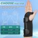 EDNYZAKRN Wrist Brace for Carpal Tunnel Syndrome - Day and Night Support for Arthritis, Tendonitis, Sprains - Metal Wrist Stabilizer for Men and Women - Left Small - Buy Online on GoSupps.com