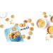 Gadeschi Amarettini (3x200g) | Italian Apricot Seed Pastries | 600g Biscotti for Coffee | Shop Now - Buy Online on GoSupps.com