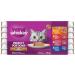 WHISKAS Seafood Selections Adult Dry Cat Food with Real Salmon 9.1kg Bag & Perfect Portions Adult Wet Cat Food - Chicken Beef Whitefish and Tuna Salmon 75g Trays (24 Pack) - Buy Online on GoSupps.com
