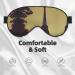 SSIMOO Eiffel Tower Paris Sleep Mask | Adjustable Breathable Eye Mask for Comfortable Sleep | Fashionable Black Design - International Shipping Available - Buy Online on GoSupps.com