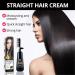 Silky Shine Hair Straightening Cream Correcting Smoothing Damage Repair 150ml Soft & Safe Nourishing Quick Straightening Suitable for All Hair Types - Buy Online on GoSupps.com