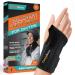 ComfyBrace Copper Infused Wrist Brace/Hand Brace/Wrist Support for Carpal Tunnel Syndrome Arthritis Tendonitis For Men and Women (Right Hand Large/Ex-Large)