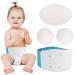 JJ Care Umbilical Hernia Belt Baby with 3 pcs Foam Compression Pads   Stretchable and Breathable Baby Belly Button Band Hernia for Newborn Umbilical Cord - fajeros para bebes recien nacidos (for 15 -22 Inches Waist)