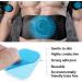 Houdao 60 Pieces EMS Gel Pads - Multi-Functional Hydrogel Replacement Sheets for ABS Trainers & Electrical Muscle Stimulation Devices - Buy Online on GoSupps.com
