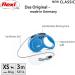 Buy Flexi New Classic XS Dog Leash 3m - Blue For Dogs Up to 8kg | International Shipping Available - Buy Online on GoSupps.com