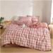 Bedding Sets Double Sided Duvet Cover Pillowcase Sheet Soft Comfort Double Duvet Cover Set Soft (C 4pcs 150x200cm) - Buy Online on GoSupps.com