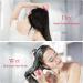 LONOIIEN Scalp Massager - Soft Silicone Curly Hair Brush for Shower | Lightweight Portable Scrubber for Dry Dandruff | Suitable for Girls, Teens, Kids, Men - Pink - Buy Online on GoSupps.com