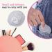 Goshentech Retro Metal Travel Compact Mirror - 1x/2x Magnification, Foldable & Portable (Silver) - Buy Online on GoSupps.com