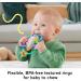 Fisher Price Twist & Teethe Otter: 2-in-1 Rattle & BPA-Free Teether for Infant Fine Motor Play - Buy Online on GoSupps.com