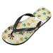 Mnsruu Dog Paw Print Flip Flops | Stylish & Comfortable Footwear for Home Hotel Spa & Travel | Unisex S for Men & Women - Buy Online on GoSupps.com