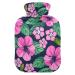 Tropical hibiscus flowers heat bottle with reference heat bottles for pain relief hot water bag heating bags for heat and cold therapy 2l 2 L