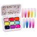 Gel Polish Pat Gel Art Paint Gradient Effect Palette 9 Colours Manicure Accessories Nail Design for Creative Ideas