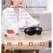 LC-dolida Eye Massager with Heat - FSA/HSA Eligible | 3 Modes for Eye Fatigue Relief | Best Gift for Men & Women | Soothing Heated Eye Care in Black - Buy Online on GoSupps.com