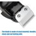 Wireless Hair Clipper Steel Blade Strong Motor Limit Comb Ergonomic Design USB Charging 180 Min Working Time for Hair Cutting - Buy Online on GoSupps.com