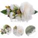MAGICLULU Bridal Hair Accessories Bridal Hair Comb Hair Side Comb Women Hair Comb Hair Ornament Bridal Headpiece Hair Decoration Flower Shape Hair Decor Silk Flower Wedding Hair Stick Bride - Buy Online on GoSupps.com