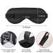 ALAZA Pug Dog Print Eiffel Tower Paris Sleep Mask - Funny Blackout Cooling Eye Mask for Men and Women - Buy Online on GoSupps.com