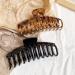 Extra Large 5.1 Inch Crystal Hair Claw Clips for Thick Hair - Pack of 2 Brown | Women's Hair Accessories - Buy Online on GoSupps.com