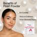 Pure Freshwater Pearl Powder for Skincare - 80g SuperFine Organic Powder for DIY Lotions Creams Serums & Face Masks - Buy Online on GoSupps.com