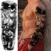 Large War Soldier Temporary Tattoo Sleeves - Patriotic Warrior Full Arm Sleeves for Men and Women - 6-Sheet Set - Buy Online on GoSupps.com
