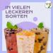 Bubble Tea Express - Fruity Popping Boba Pearls Blueberry 490g | Vegan Gluten-Free & Lactose-Free | Delicious Fruit Juice Beads for Bubble Tea - Buy Online on GoSupps.com