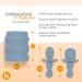 BooginHead Baby Led Weaning Supplies - Stage 1 and Stage 2 Self Feeding 5-Piece Set in Blue - Buy Online on GoSupps.com