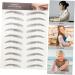 DOITOOL 36 Pcs Eyebrow Stickers Tattoos Cejas Beauty Hair Imitation Eyebrow Sticker Eyebrow Trimming 3d Post 7X1X0.1CMx3pcs Blackx3pcs - Buy Online on GoSupps.com