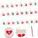 KONTONTY Calendar Bags 1 Set Countdown Calendar Bag Christmas Garland Christmas Advent Calendar Number Bag Wrapper - Buy Online on GoSupps.com