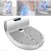 Portable Automatic Body Dryer 1350w Negative Ion Waterproof Dryer with Heating and Cooling 2 Gears Adjustment and Weighing Scale for Hotel Household Travel and Bathroom