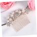 minkissy Bridal Hair Accessories Pretty Occasion Hair Accessories Hair Clips Women Wedding Rhinestone Hair Clip Rose Gold Hoop Hair Accessories Pearls European and American Bride Hair Dryer - Buy Online on GoSupps.com