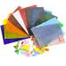 NUODITOS 12 Sheets Mixed Transparent Stained Glass 4X6 - Cathedral Art Mosaic Tiles for Crafts - Buy Online on GoSupps.com