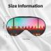 Bright Beautiful Colorful Art Print Double-Sided Eye Mask Soft and Light Blocking for Enhancing Sleep Quality - Buy Online on GoSupps.com