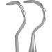Dental Plaque Remover Tool - Stainless Steel Tartar Scraper for Teeth Cleaning - Dentist Approved Dental Scaler Pick - Buy Online on GoSupps.com