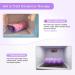 Reusable Moist Heating Pad 8x18 - Microwavable Hot Compress Pack for Pain Relief, Neck, Shoulder, Back, Knee, Period Cramps - Purple - Buy Online on GoSupps.com