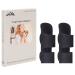 supregear Finger Splint Support 2 Pack Adjustable Reusable Trigger Finger Splint Finger Brace with Removable Aluminum Bar for Index/Middle/Ring/Pinky Finger (Black) Black (2 Pack)